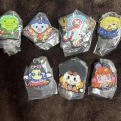 たまごっち×ワンピース　ラバーストラップ７点セット