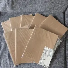 【未開封】無印良品　台紙に書き込めるアルバム 5冊セット　A4タイプ 未開封】無印良品 台紙に書き込めるアルバム 5冊セット A4タイプ
