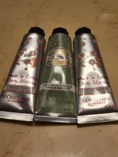 【得】L'OCCITANE チェリーブロッサムとアーモンド 3本セット