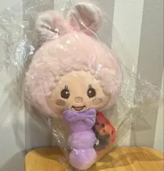 【新品未開封】モンチッチ　ぬいぐるみミラー　ピンク　最短当日投函可能