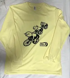 京王閣記念 競輪 Tシャツ Lサイズ 黄色 鳥デザイン 新品未使用 非売品