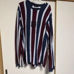 HUF ストライプ 長袖カットソー