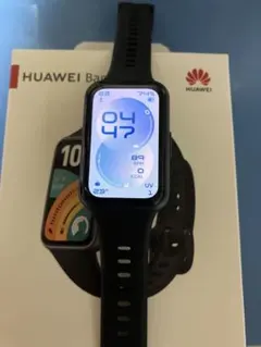HUAWEI Band 11 スマートウォッチ 本体 ブラック　ガラスフィルム付