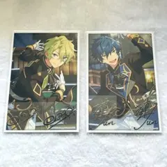 【即購入可】あんスタ 日和 ジュン サインステッカー セット