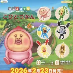 こびとづかん ミニブロック アラシクロバネ