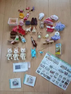 シルバニアファミリー 遊具 小物 人形 まとめ売り