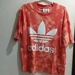 タイダイ アディダスオリジナルスTシャツ【M】 オーバーサイズ