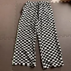 RUSSELUNO チェッカーフラッグ柄 ゴルフパンツ - メルカリ