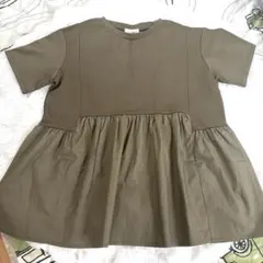 半袖カットソー トップス カーキ ドレスキップのサムネイル