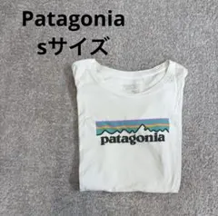 patagonia 半袖Tシャツ S ホワイト