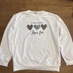 【SHEIN】11-12Y 薄長袖　アイボリーのサムネイル