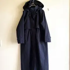 L.L.Bean レインコート ロングマウンテンパーカー ネイビー S