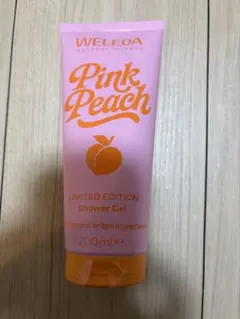 （新品）WELEDA Pink Peach シャワージェル 200ml 限定品のサムネイル