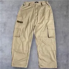 XLARGE カーゴパンツ ベージュ 32 裾絞り可能 L相当