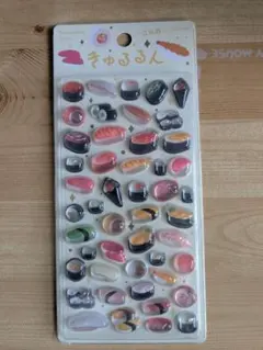 BGM 寿司デザイン きゅるるんシール
