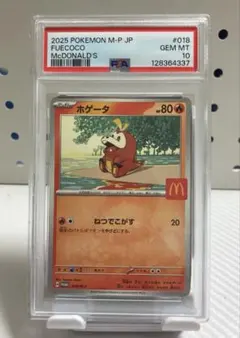 ポケモンカードゲーム ホゲータ マクドナルドプロモ PSA10 - メルカリ