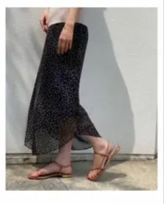 Spick &span noble ドットシアースカートのサムネイル