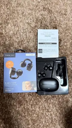 ワイヤレスイヤフォン　イヤーカフ　イヤホン