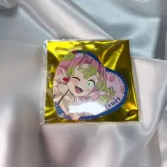 鬼滅の刃 ストロベリーフェスティバル ハート 缶バッジ 甘露寺蜜璃