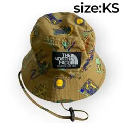 THENORTHFACEノースフェイス★バケットハットキャンプサイド総柄KS子供