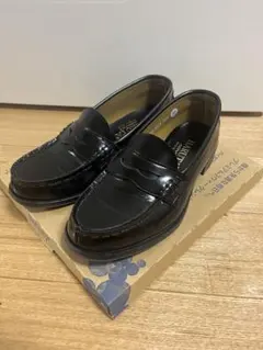 HARUTA ローファー　黒　22.5cm EE