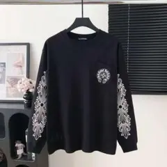 Chrome Hearts 黒 長袖シャツ