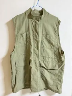 カーキ ベスト レディース