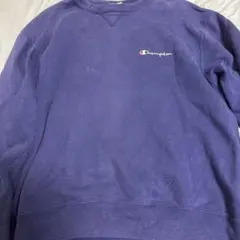 90s Champion スウェット ナス紺 グッドフェード ヴィンテージ