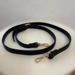 ブラックショルダーストラップ ゴールド金具