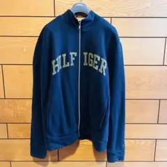 TOMMY HILFIGER フルジップ パーカー M（L相当）ビッグロゴ