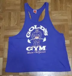 GOLD'S GYM タンクトップ 紫 ヴィンテージ