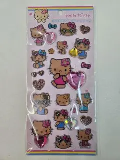 サンリオ ハローキティ キラキララインストーンシール 日焼け