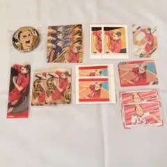 ハイキュー 音駒 山本猛虎 缶バッジ カードセット