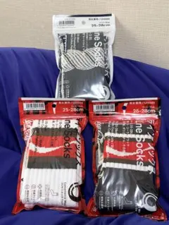 ファミリーマート ラインソックス 3足セットコカコーラ　千代の富士25-28cm