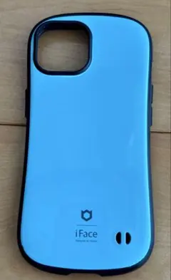 iFace 水色 iPhone 15 用ケース