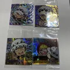 トラファルガー・ロー ホロステッカー 4枚セット