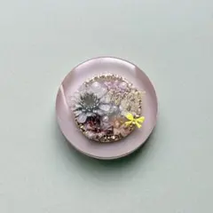 ハンドメイド　レジンヘアゴム