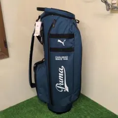 【新品未使用】PUMA キャディーバッグ　ダークインディゴのサムネイル