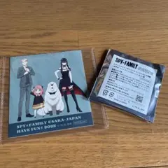 SPY×FAMILY ステッカーと缶バッジ 関西万博限定