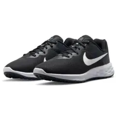 Nike ランニングシューズ 黒/白　27.5