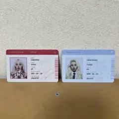 TWICE 彩瑛 ID卡 formulaoflove