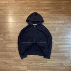 00s old uniqlo ダブルジップパーカー y2k cityboy 短丈 - メルカリ