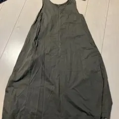 UNIQLO ノースリーブワンピース カーキ 140