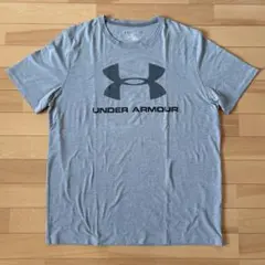 UNDER ARMOUR ロゴプリント Tシャツ グレー XL