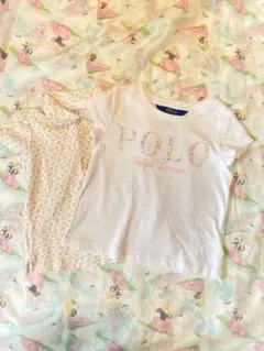 Ralph Lauren 花柄ポロシャツ tシャツ 2点セット24M 90センチ