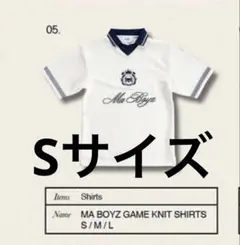 Kohjiya MA BOYZ GAME KNIT SHIRTS ホワイト M - メルカリ