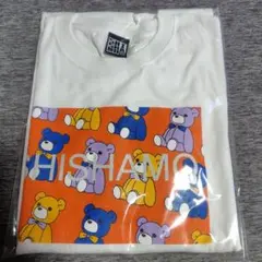 SHISHAMO クマさん Tシャツ Sサイズ ホワイト 宮崎朝子