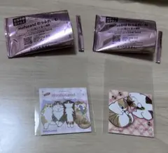 モフサンド　わっふれーむ　2枚　ステッカー　ファミマ