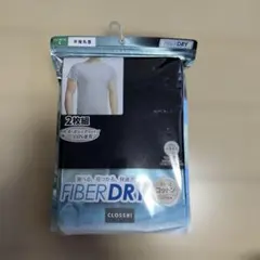 CLOSSHI FIBER DRY 半袖丸首 2枚組 L