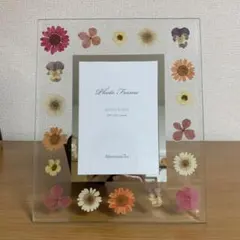 Afternoon Tea フォトフレーム 押し花 ガラス製のサムネイル